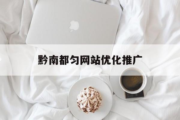 黔南都匀网站优化推广