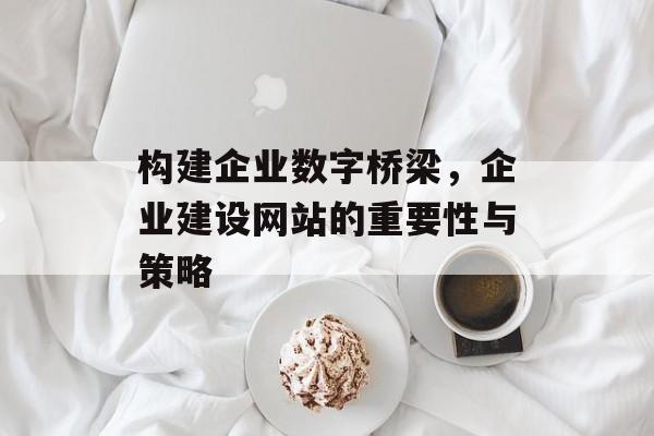 构建企业数字桥梁，企业建设网站的重要性与策略
