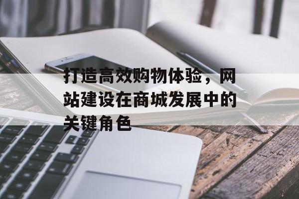 打造高效购物体验，网站建设在商城发展中的关键角色